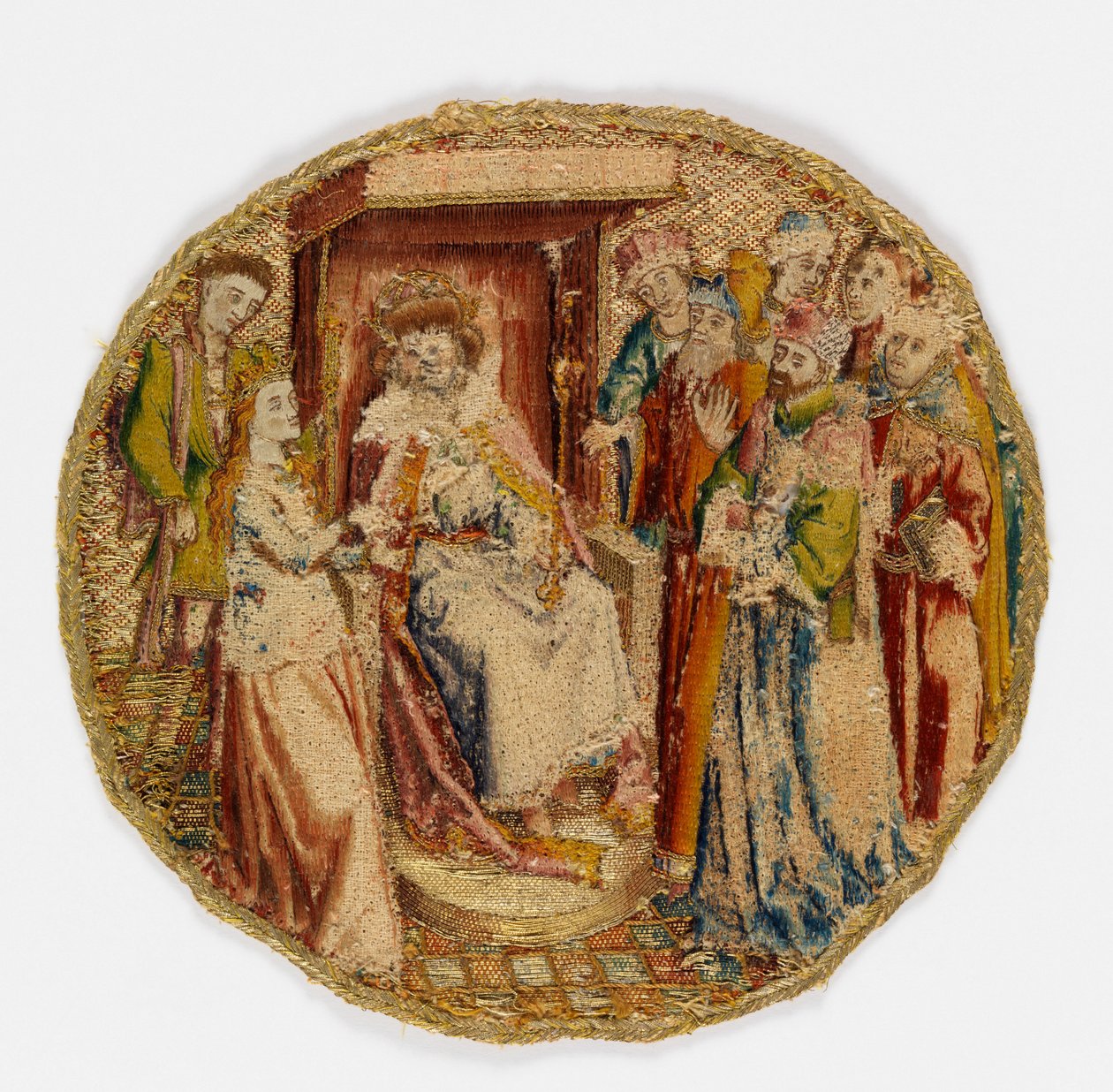 St. Catherine förvirrade forskare inför kejsar Maxentius av Unknown artist