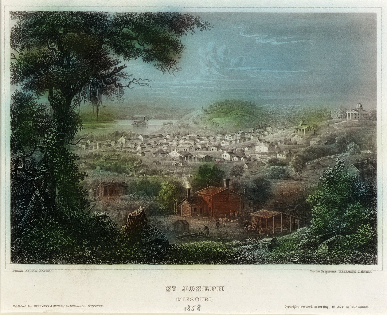 St. Joseph (Missouri) av Unknown artist