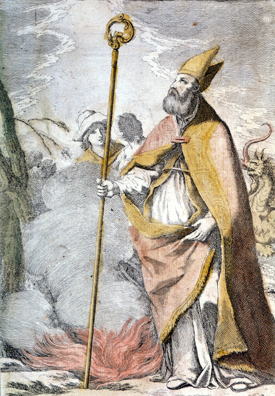 St Patrick av Unknown artist