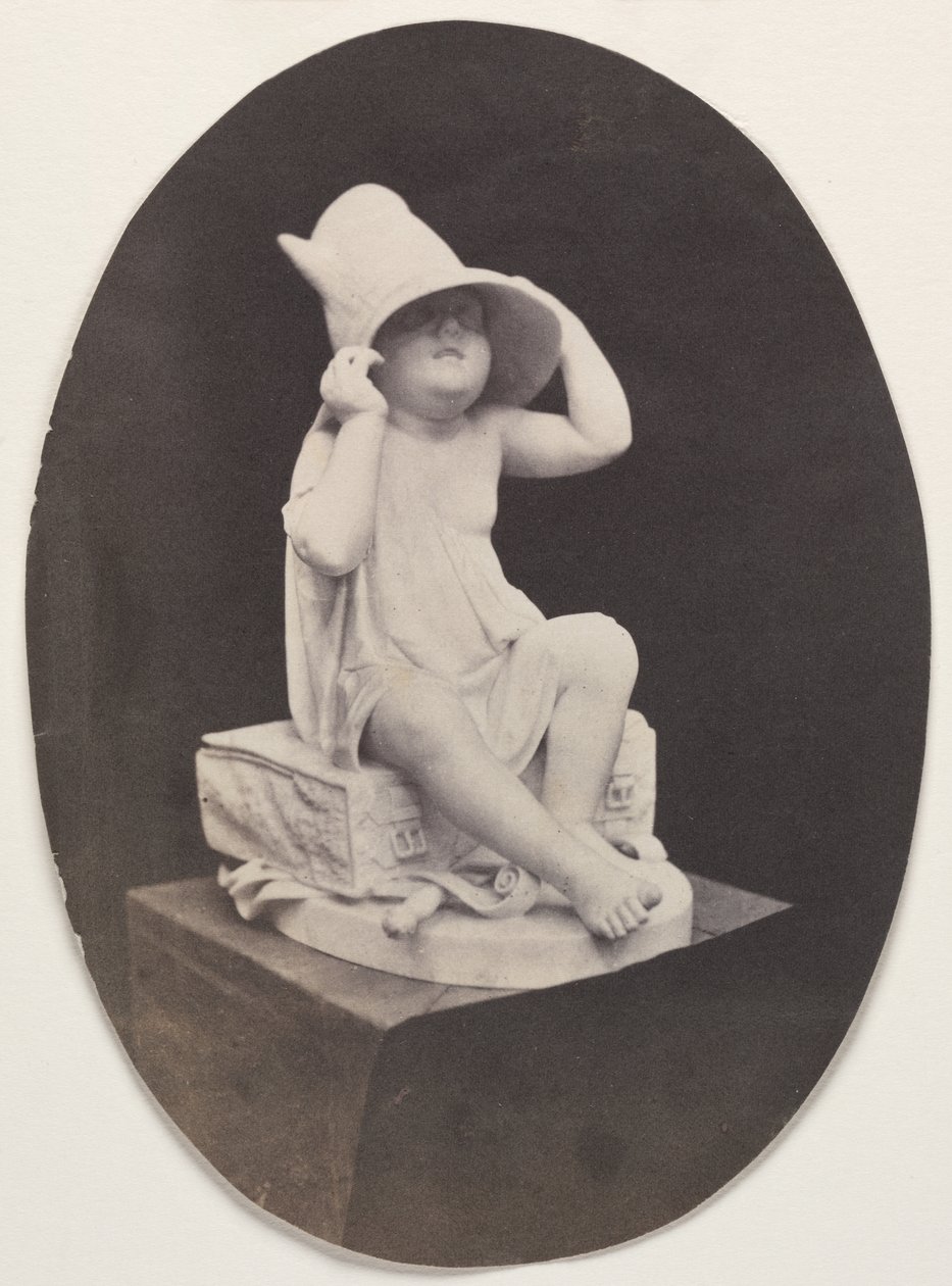 Staty of a Youth in Large Hat (från ett John R. Johnston-album) av Unknown artist