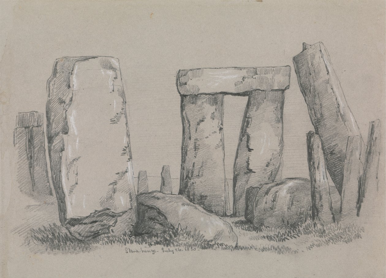 Stonehenge av Unknown artist