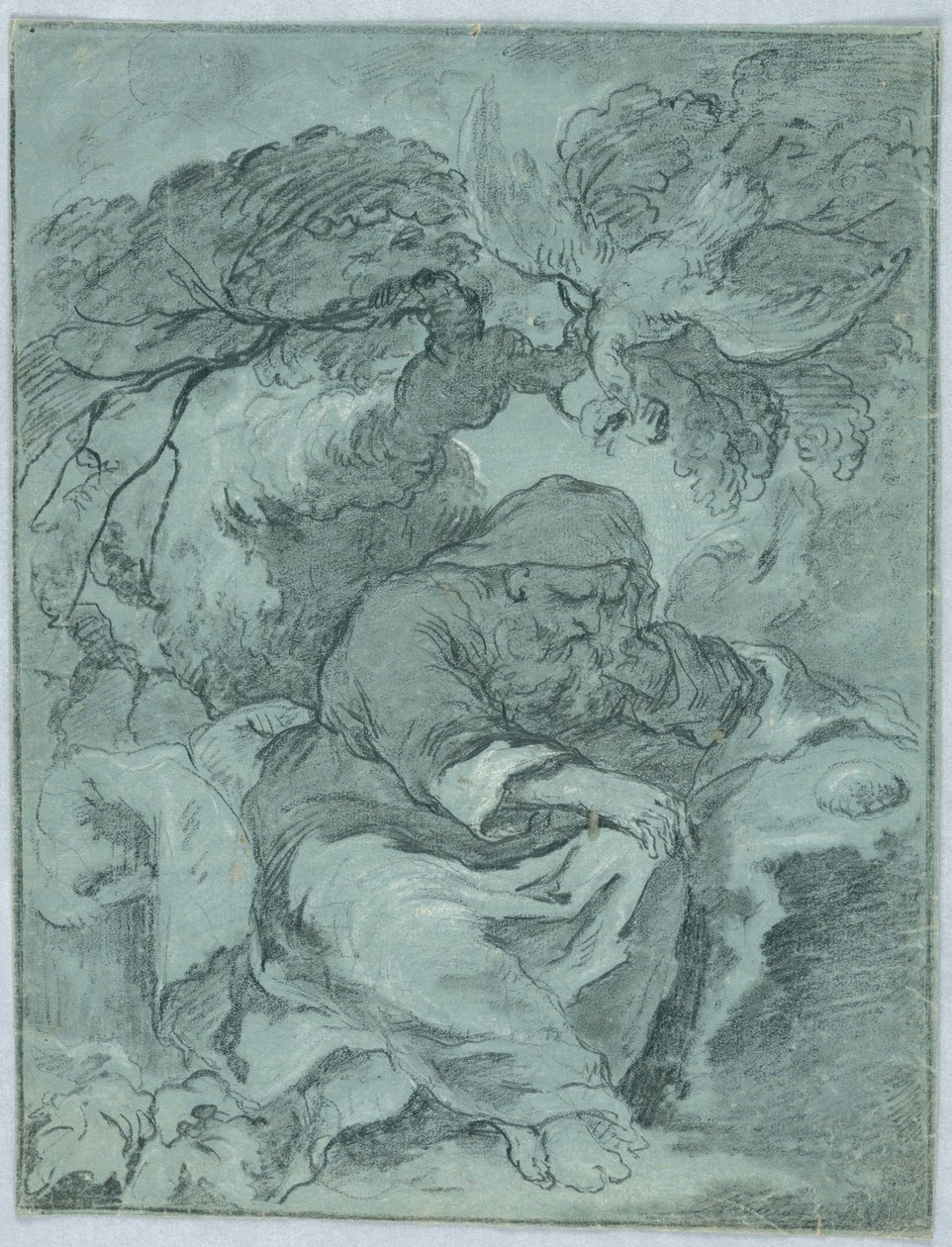 Studera för St. Paul Eremiten av Unknown artist