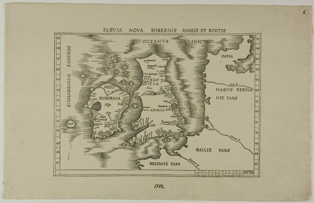 Tabuia Nova Hibernia England och Skottland av Unknown artist
