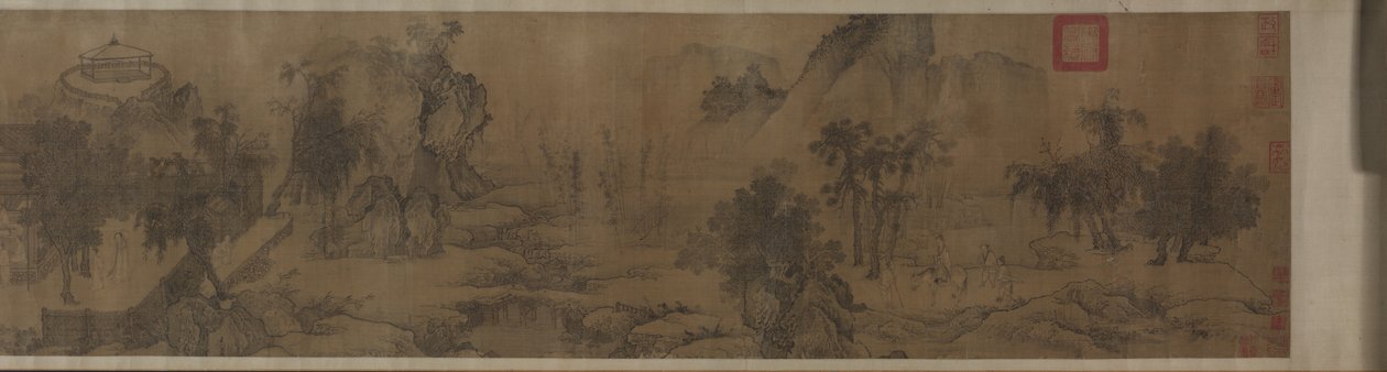 Tao Yuanmings återkomst hem av Unknown artist
