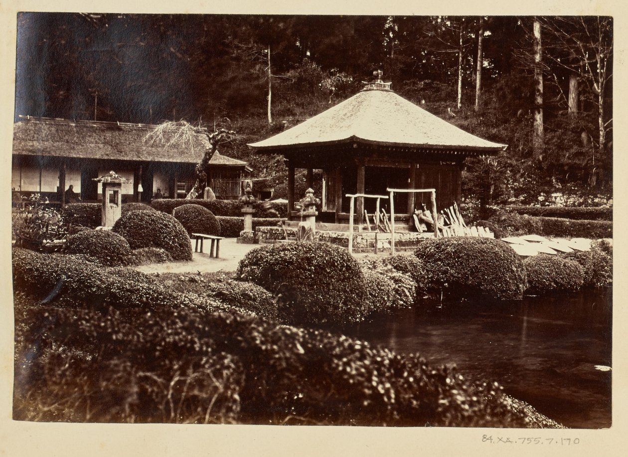 [Templets trädgård] av Unknown artist