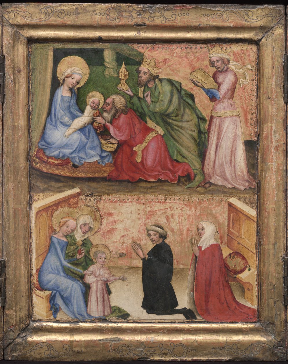Tillbedjan av Magi av Unknown artist