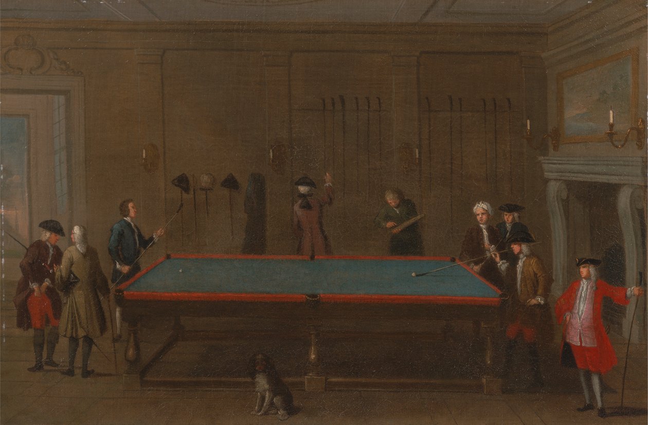 Biljardrummet av Unknown artist