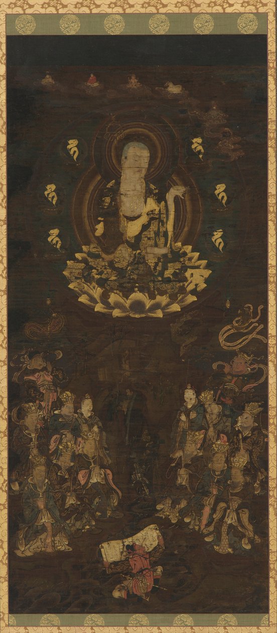 Bosatsu Jizo och Ten Kings of Hell av Unknown artist
