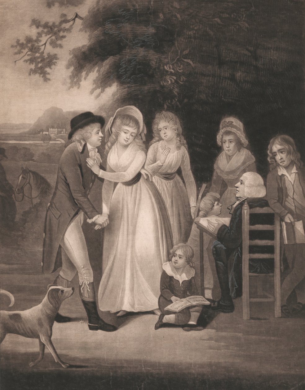 Broderns farväl av Unknown artist