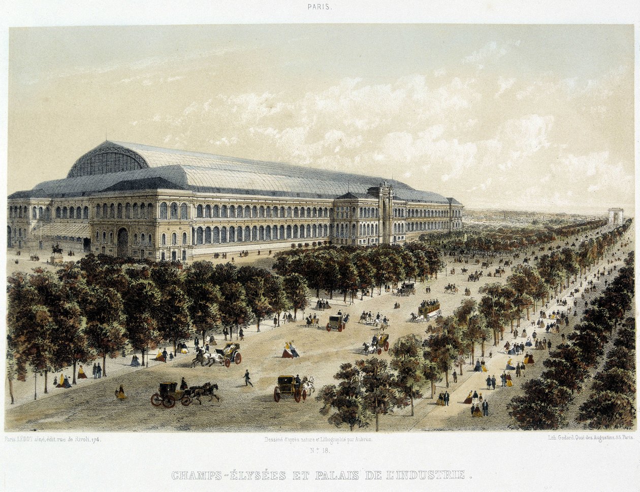 Champs-Elysées och Palais de l