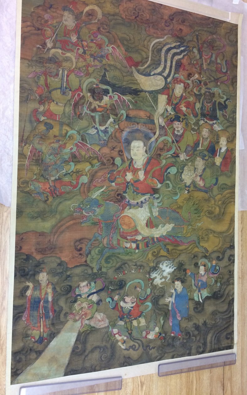 Åskguden Daoist med sitt följe av Unknown artist