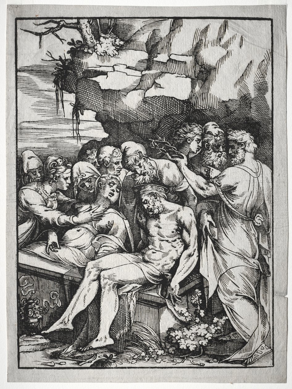 Gravläggningen av Unknown artist