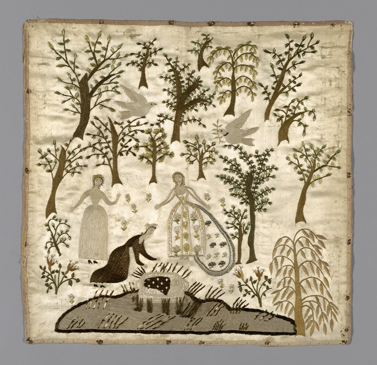 Moses fynd (handarbete) av Unknown artist