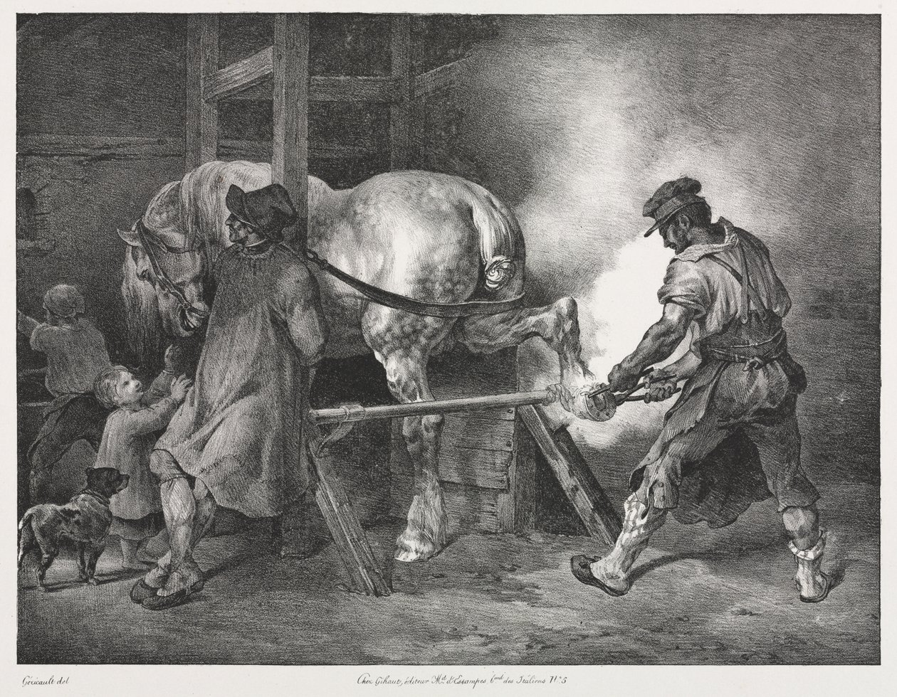 Den flamländska smeden av Unknown artist