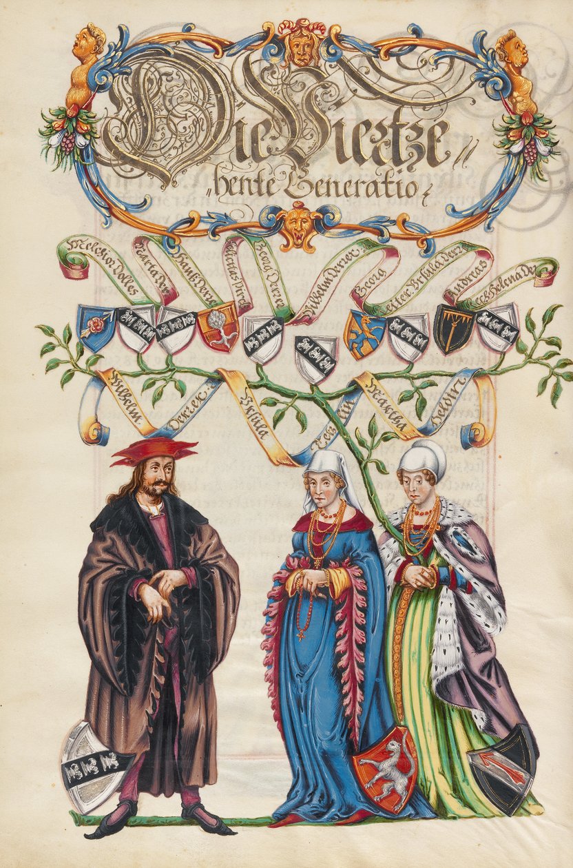 Den fjortonde generationen, Wilhelm Derrer av Unknown artist