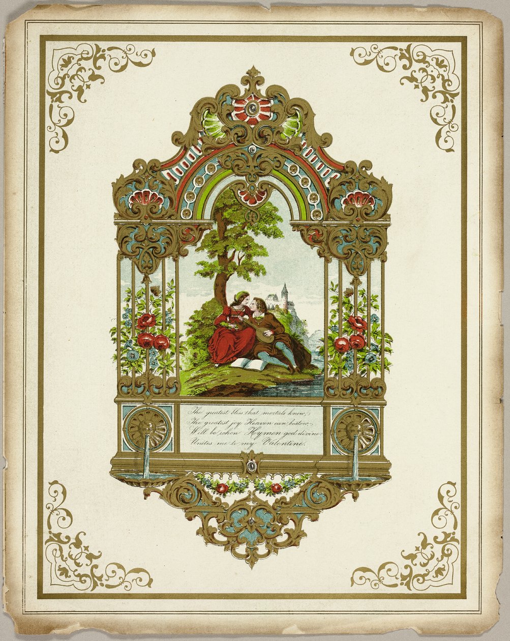 Den största lycka som dödliga känner till (valentin) av Unknown artist