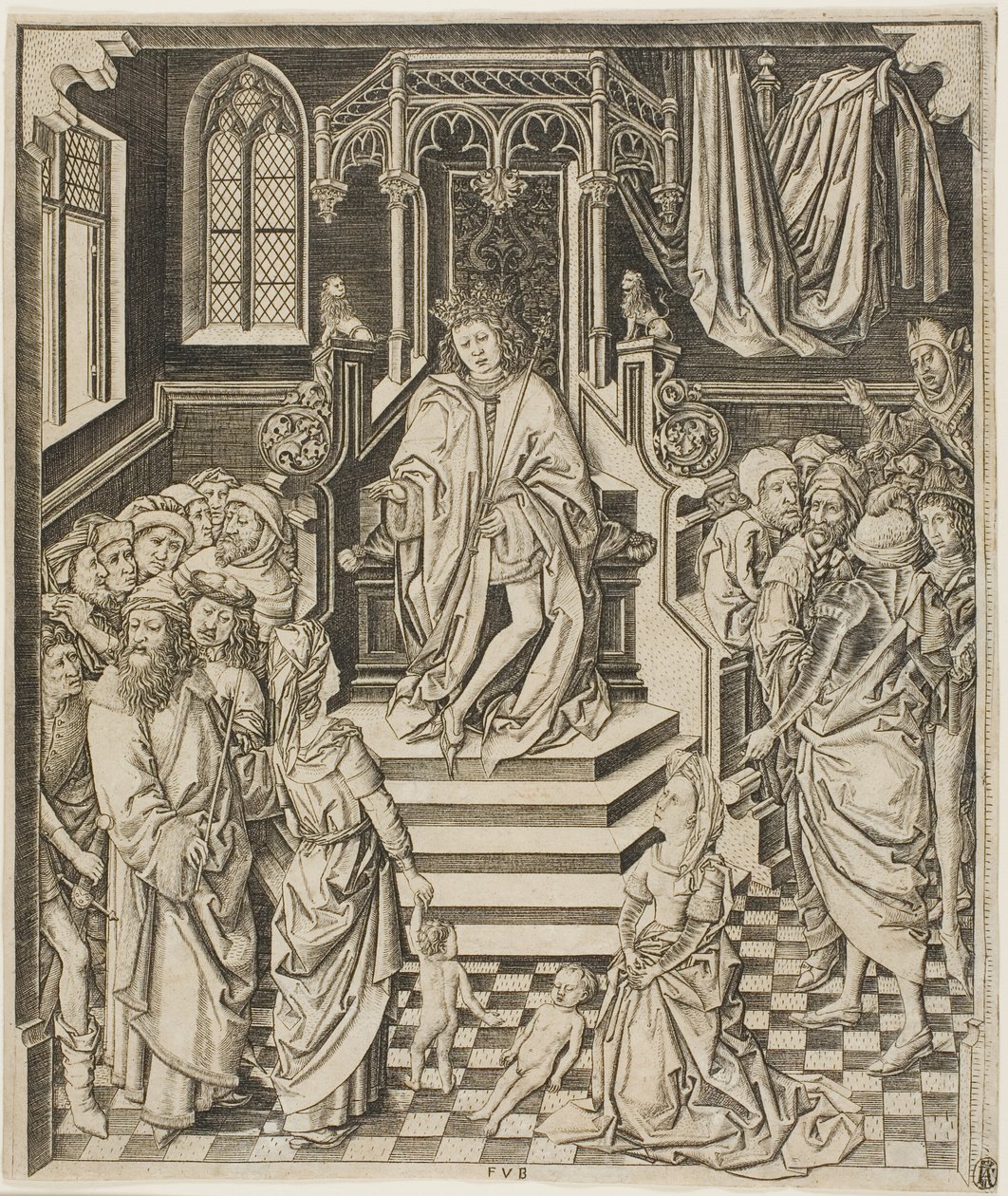 Salomos dom av Unknown artist