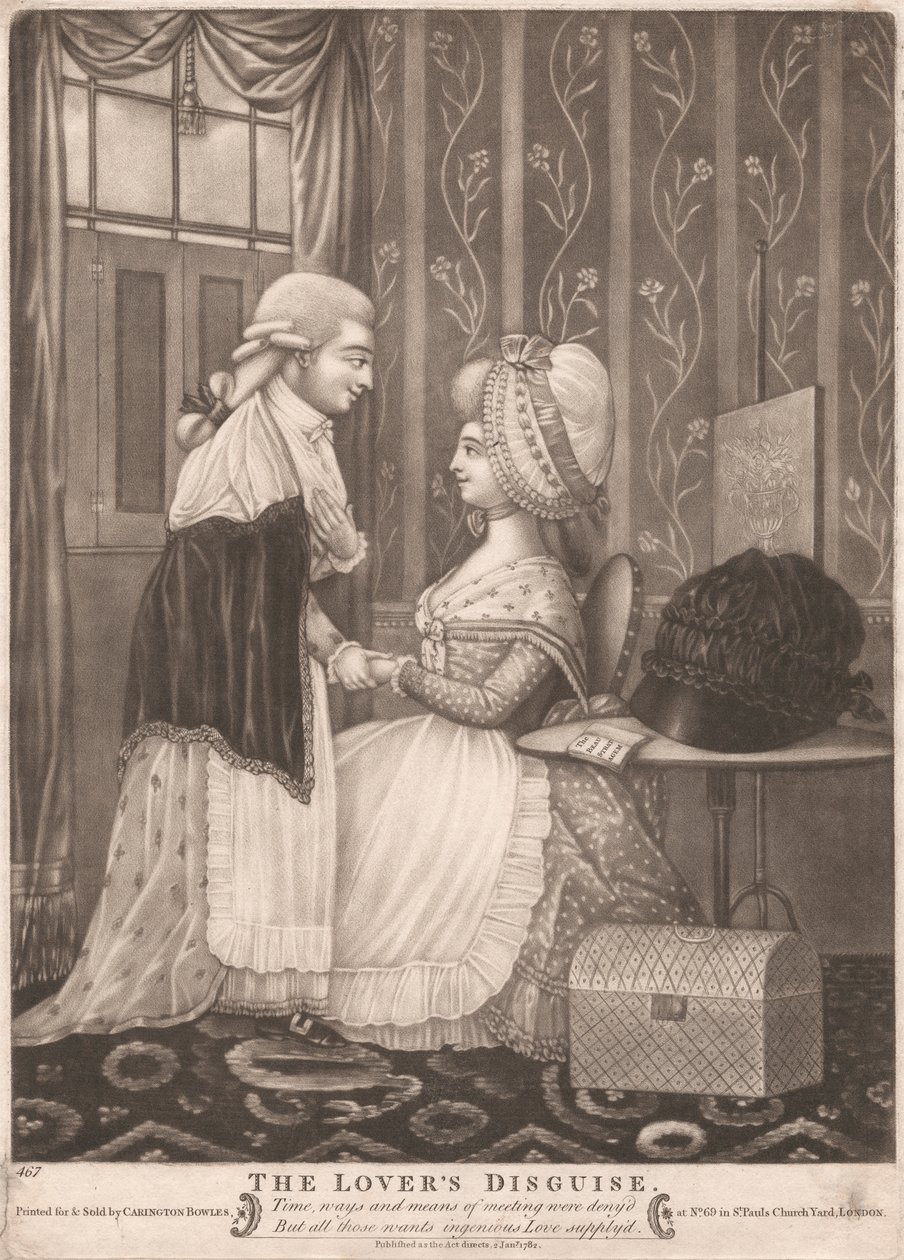 Älskarens förklädnad av Unknown artist