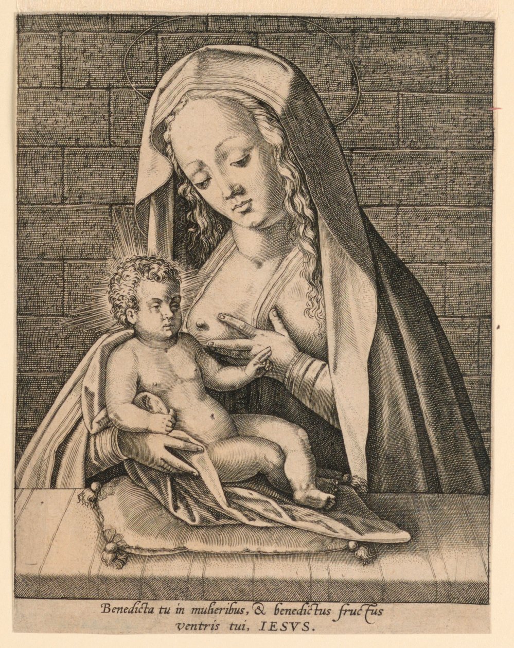 Madonnan och barnet av Unknown artist