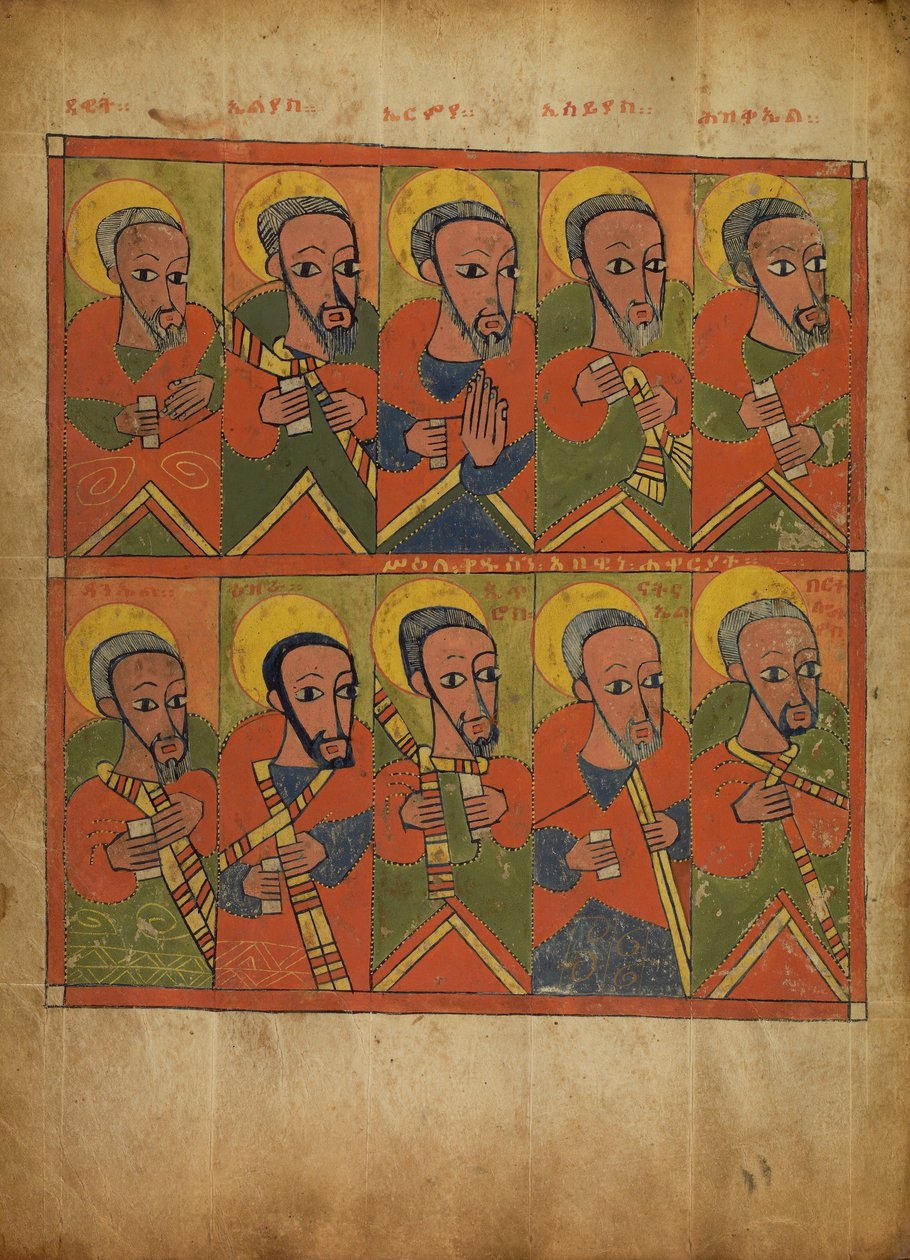 Profeterna och apostlarna av Unknown artist