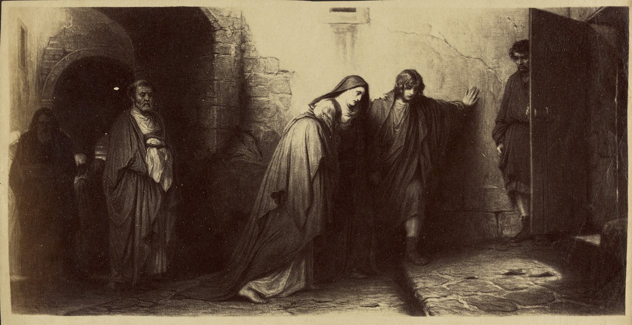 [Återkomsten från Golgota av Paul Delaroche] av Unknown artist