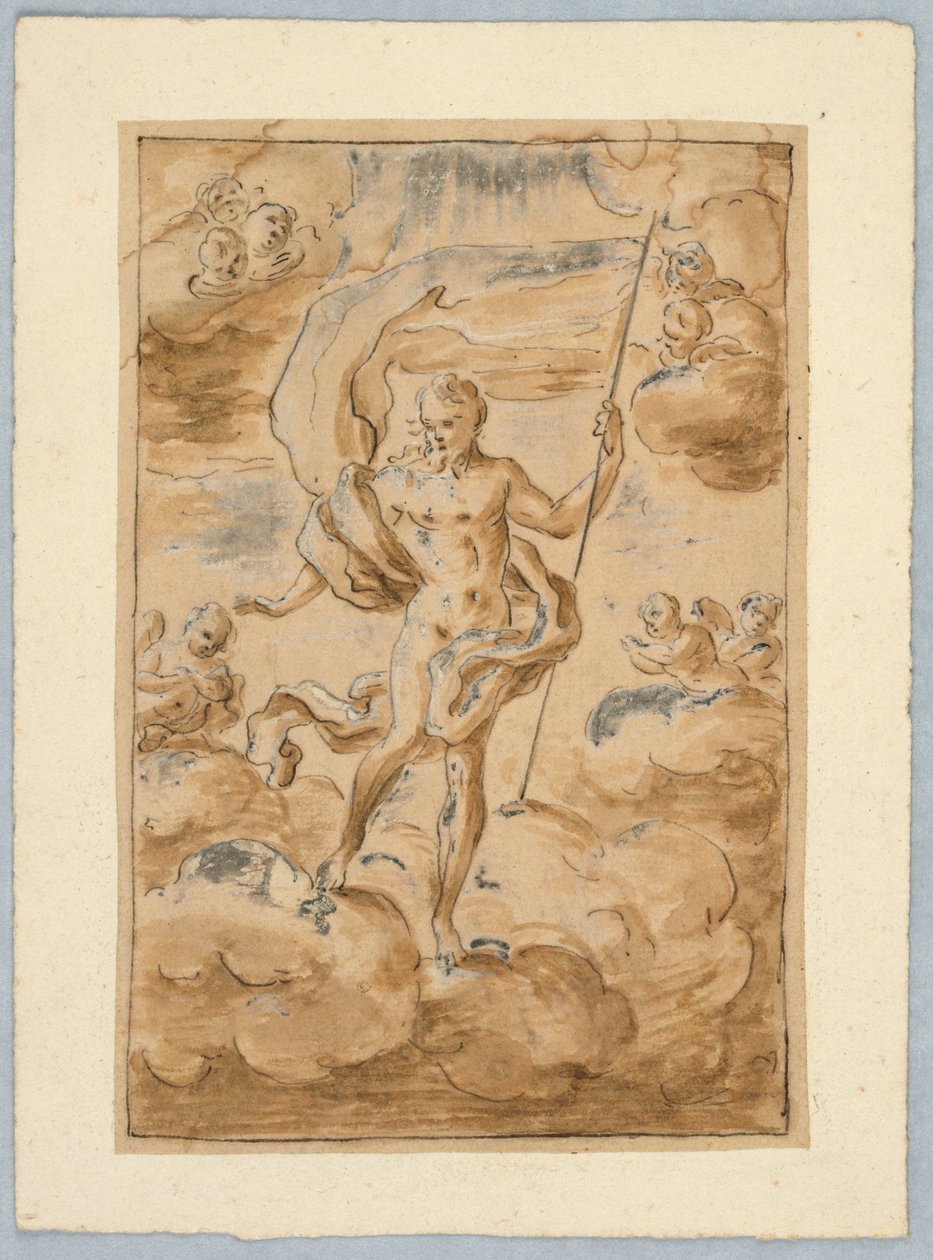 Den uppståndne Kristus av Unknown artist