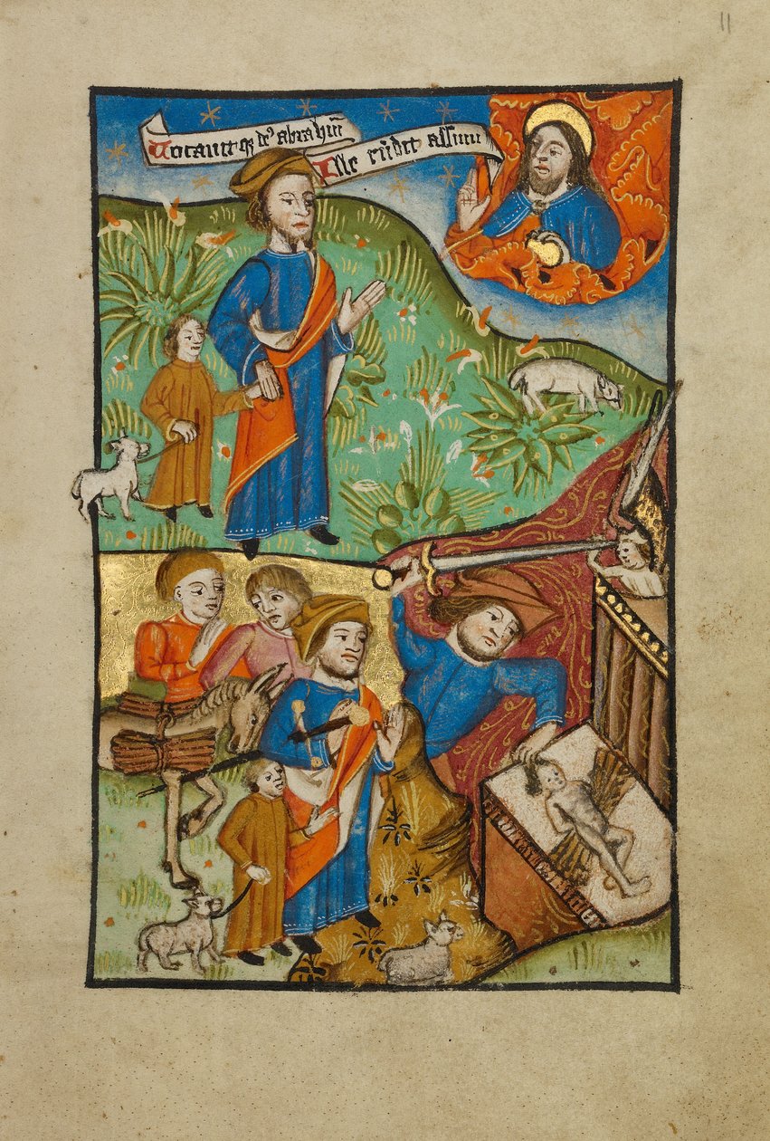 Isaks offer av Unknown artist