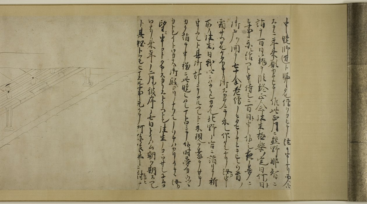 Berättelsen om Sugawara no Michizane (Kitano Tenjin Emaki Dankan) av Unknown artist