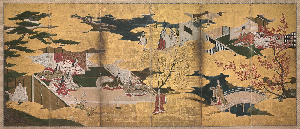 Berättelsen om Genji av Unknown artist