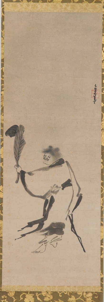 Den taoistiska odödliga Shih-te av Unknown artist