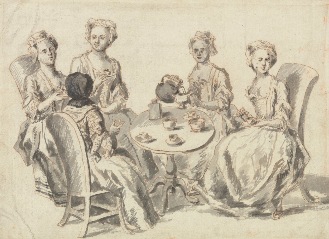 Tea Party av Unknown artist