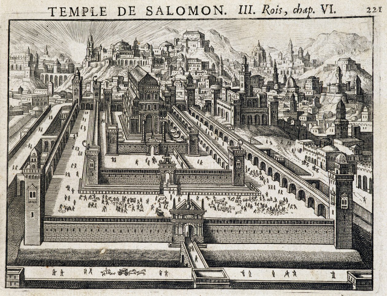Salomos tempel - Bibeln av Unknown artist