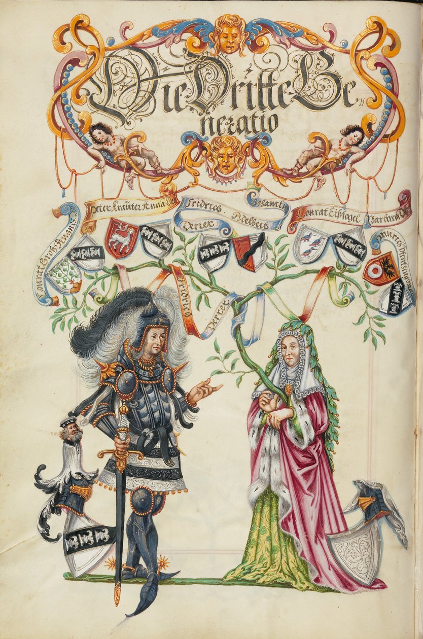 Den tredje generationen, Friedrich Derrer av Unknown artist