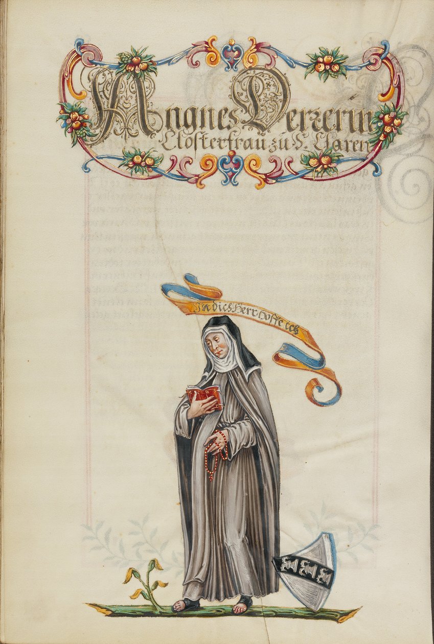 Den trettonde generationen, Agnes Derrer av Unknown artist