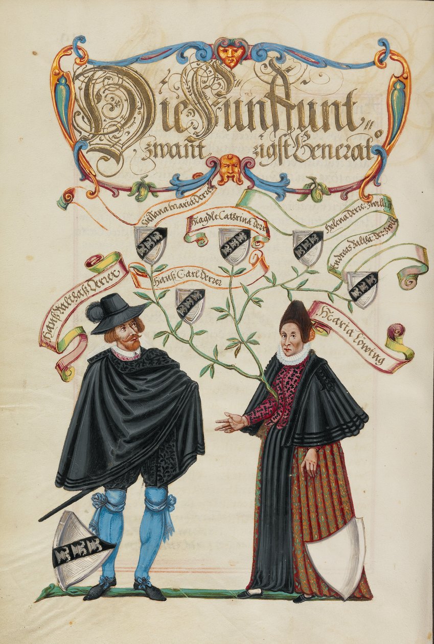 Den tjugofemte generationen, Hans Balthasar Derrer av Unknown artist