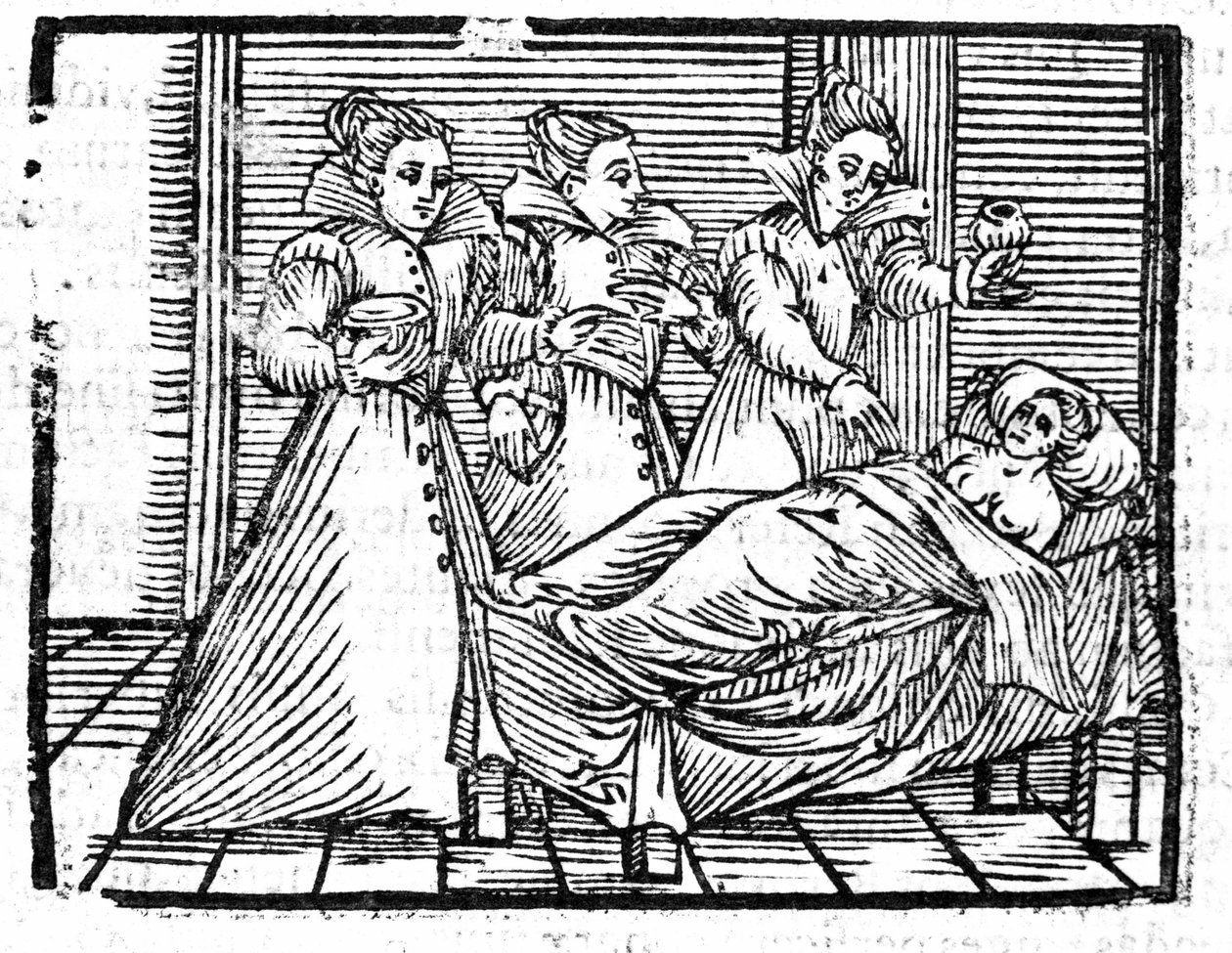 Häxans död av Francesco Guaccio "" Compendium Maleficarum"" Milano 1608. av Unknown artist