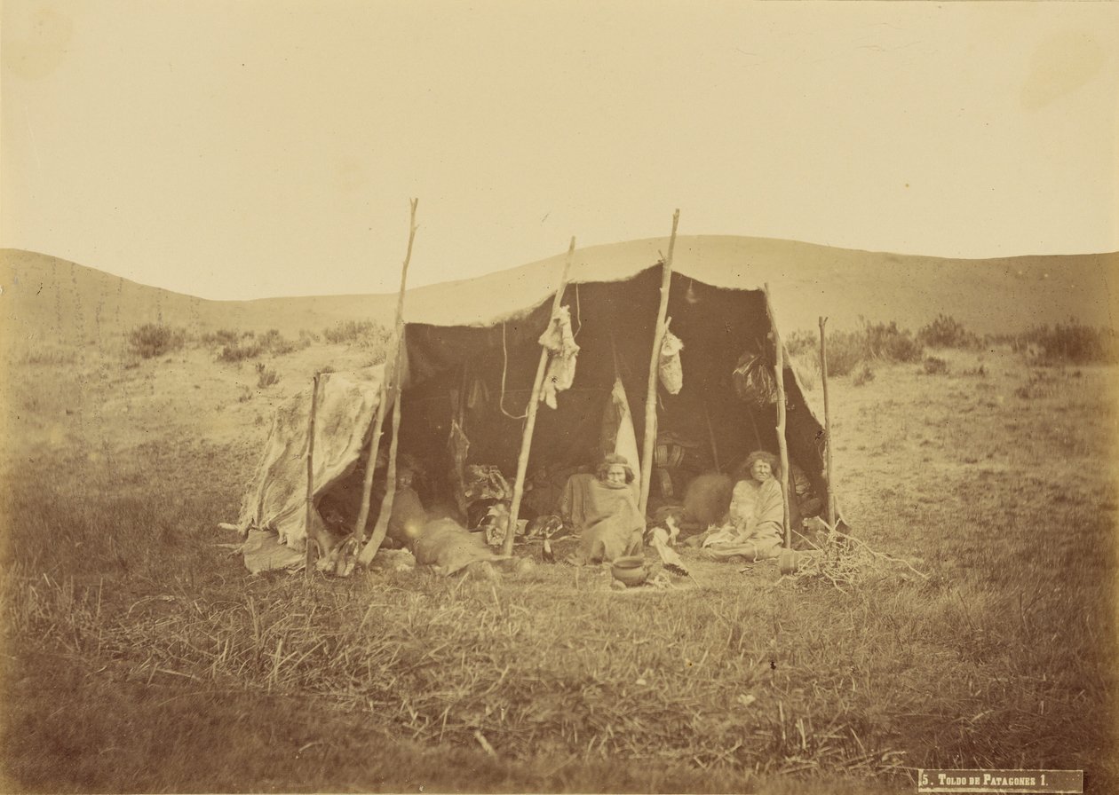 Markisen Patagones. av Unknown artist