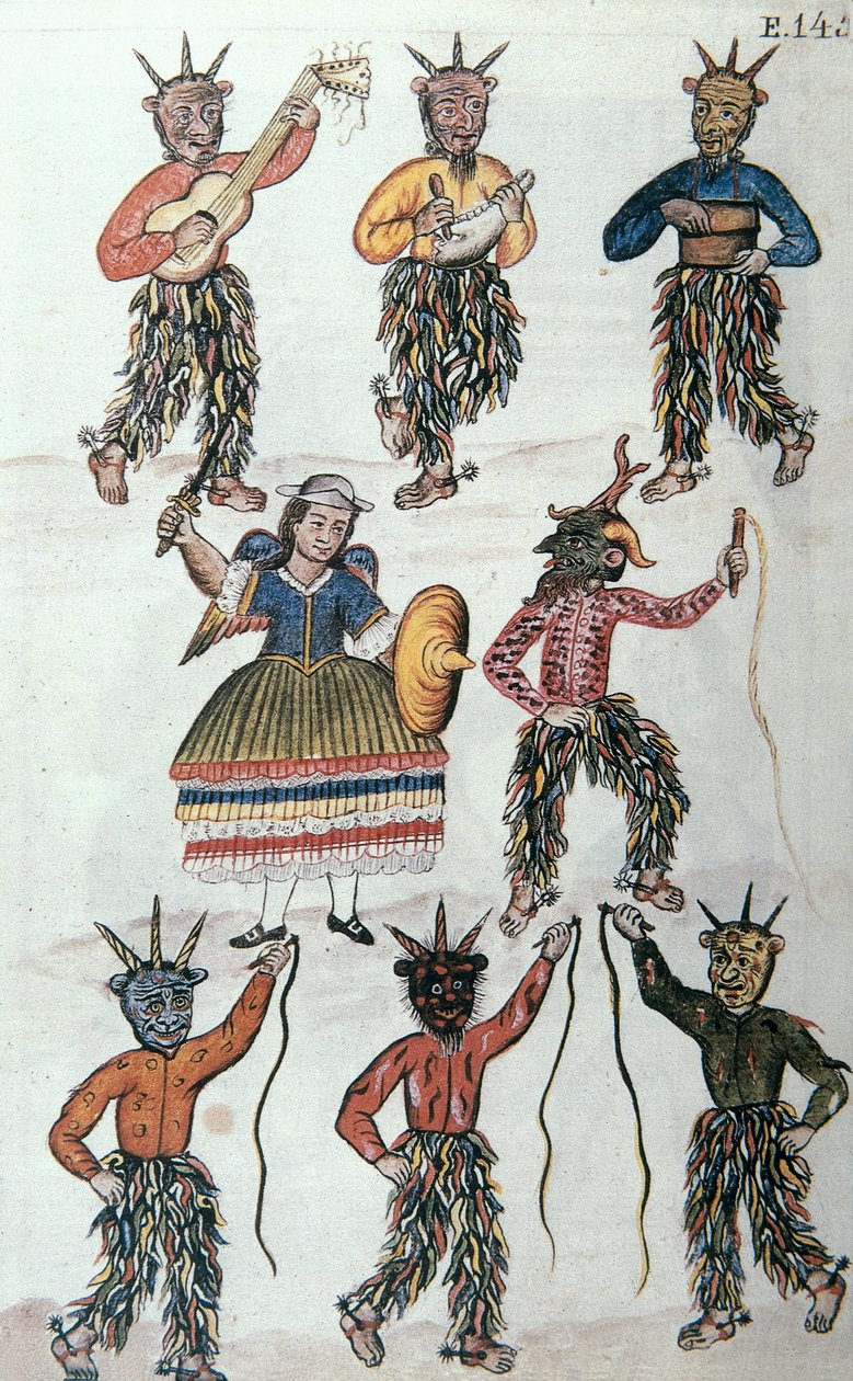 Boken "Trujillo del Peru" eller "Codex Martinez Companion", av Baltazar Martinez Companion och Bujanda, biskop av Trujillo (1782-1785) av Unknown artist