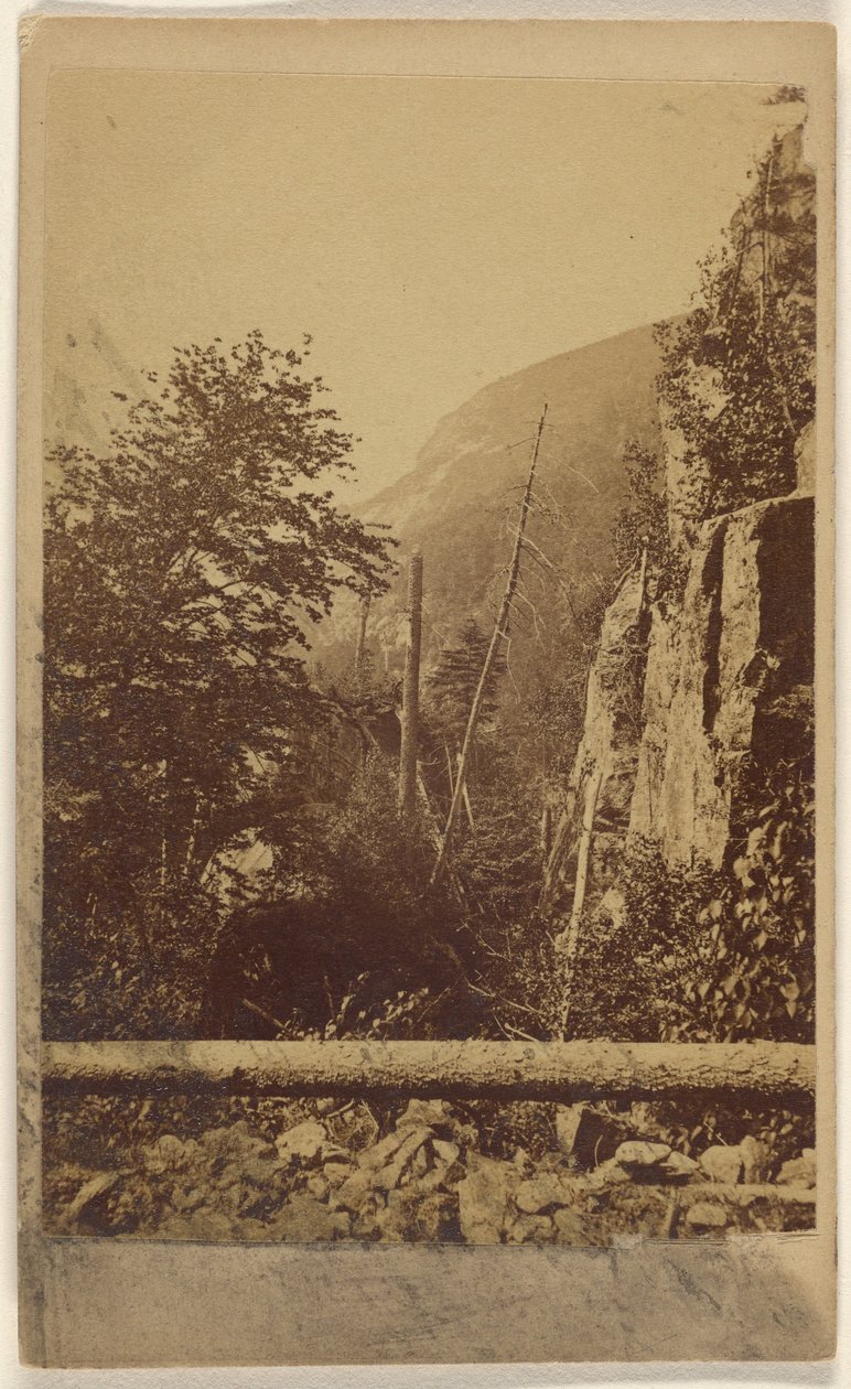 [Oidentifierad bergsvy i New Hamsphire] av Unknown artist