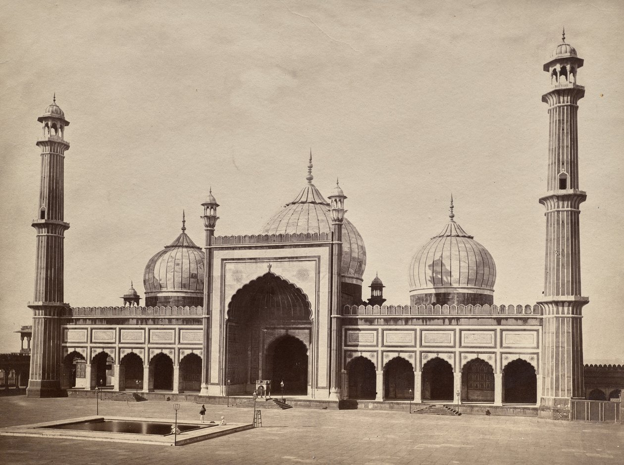 Utan titel (Jama Masjid, Delhi) av Unknown artist