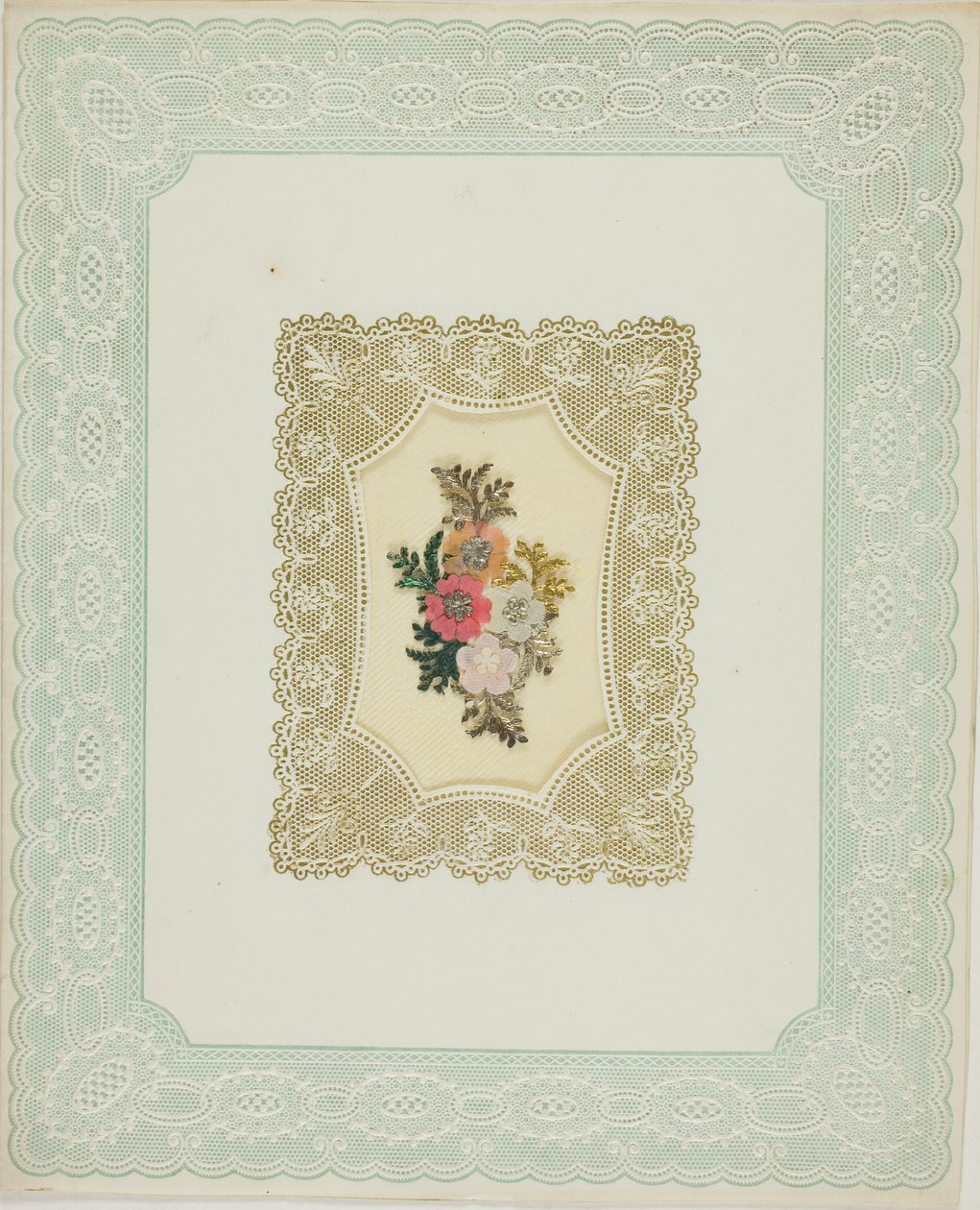 Alla hjärtans dag utan titel (blommor) av Unknown artist
