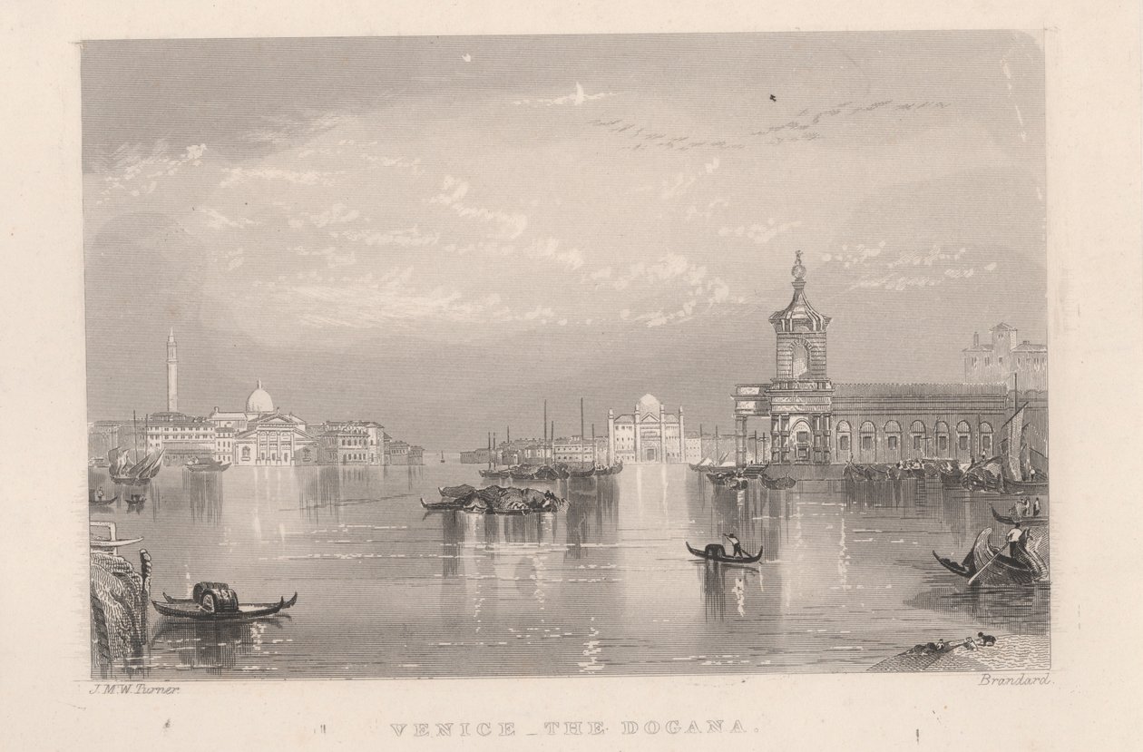 Venedig - Dogana av Unknown artist
