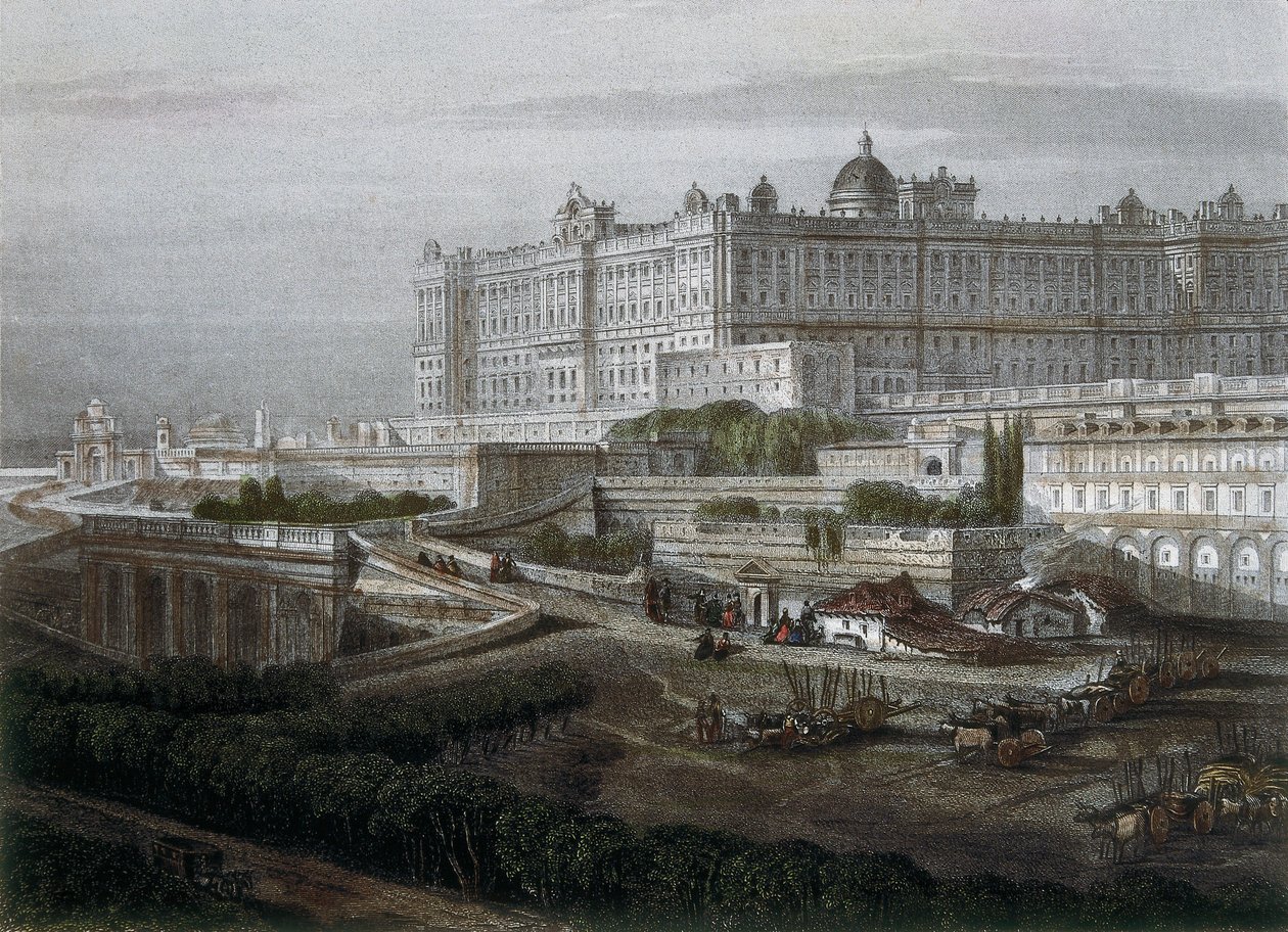 Utsikt över Madrid av Unknown artist