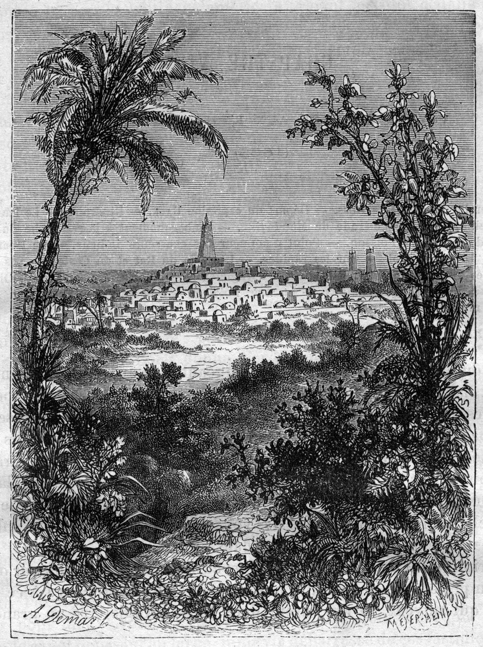 Utsikt över Timbuktu av Unknown artist