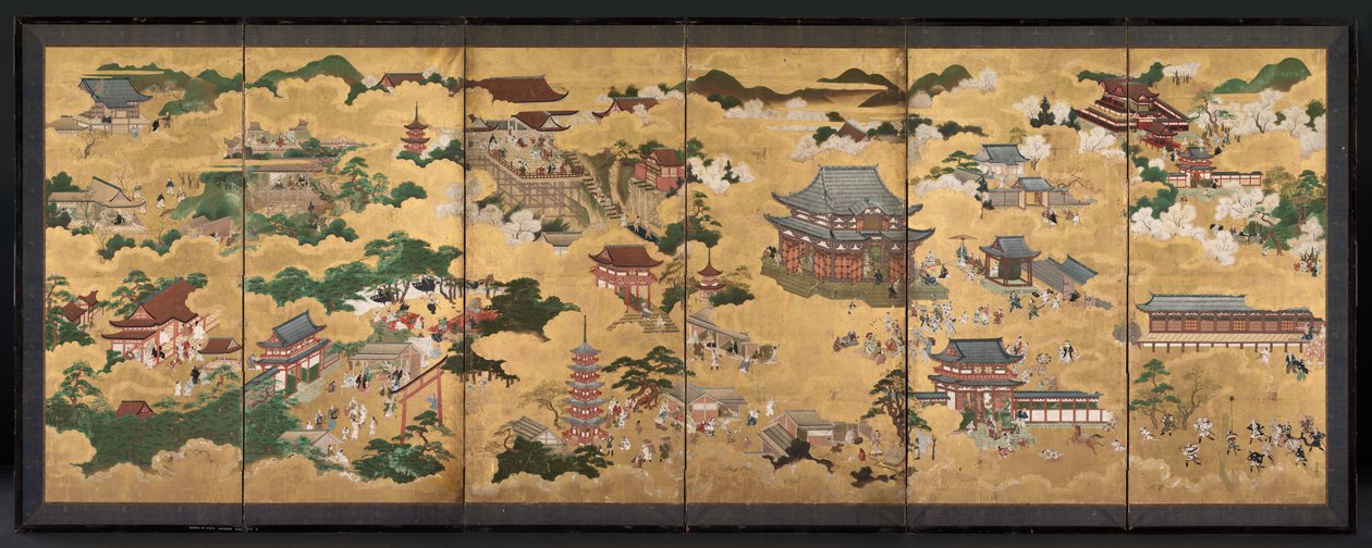 Utsikt över Kyoto av Unknown artist