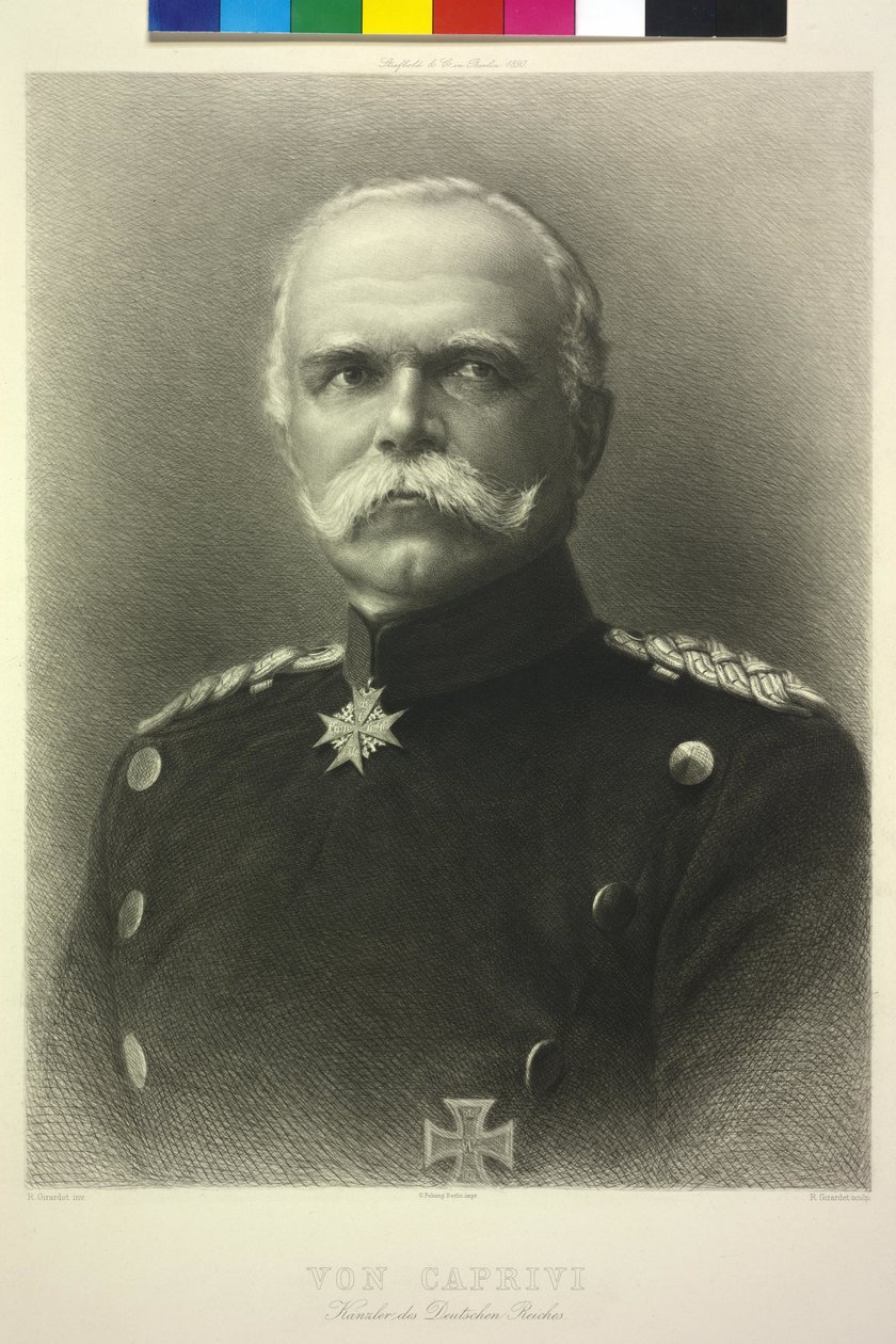 Von Caprivi rikskansler i Tyska kejsardömet av Unknown artist
