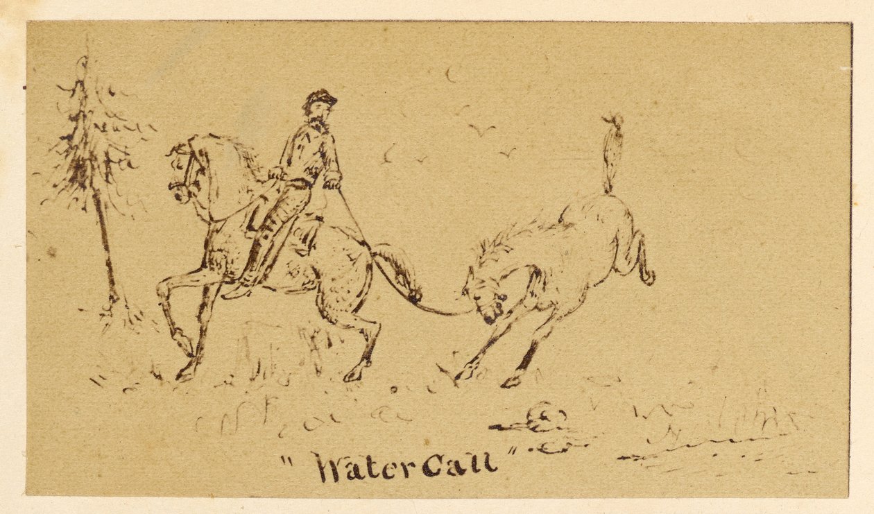 Vattenanrop av Unknown artist