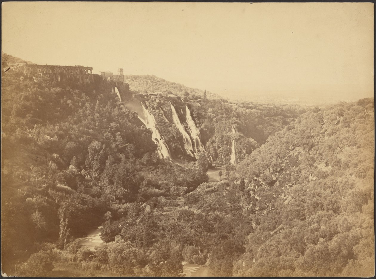 [Waterfalls, Tivoli] av Unknown artist