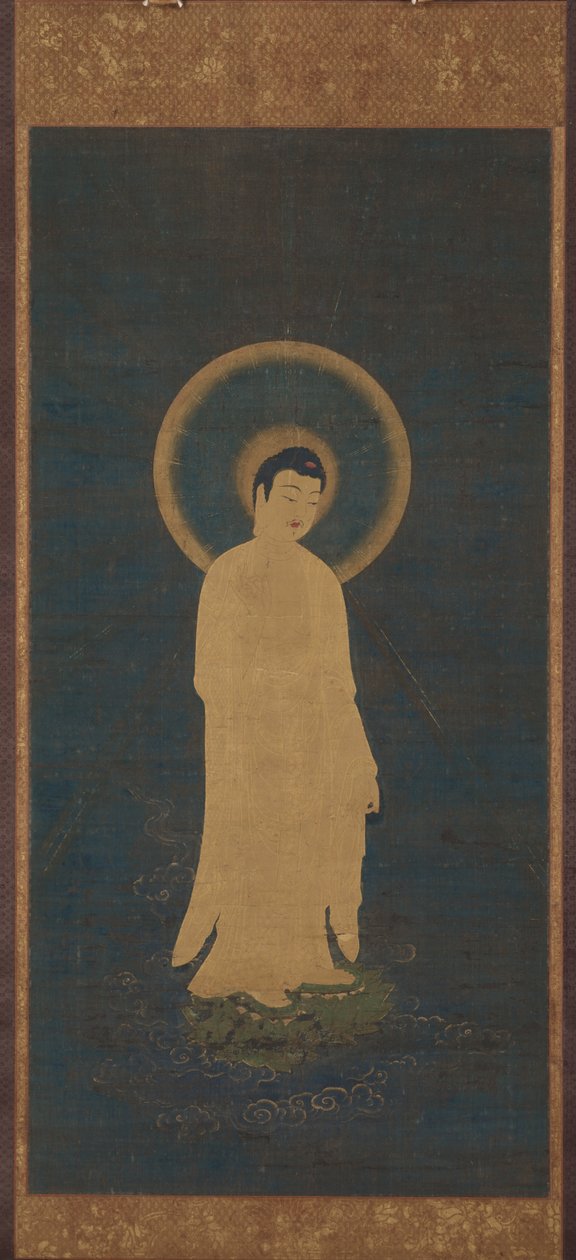 Välkomnande nedstigning av Amida Buddha av Unknown artist