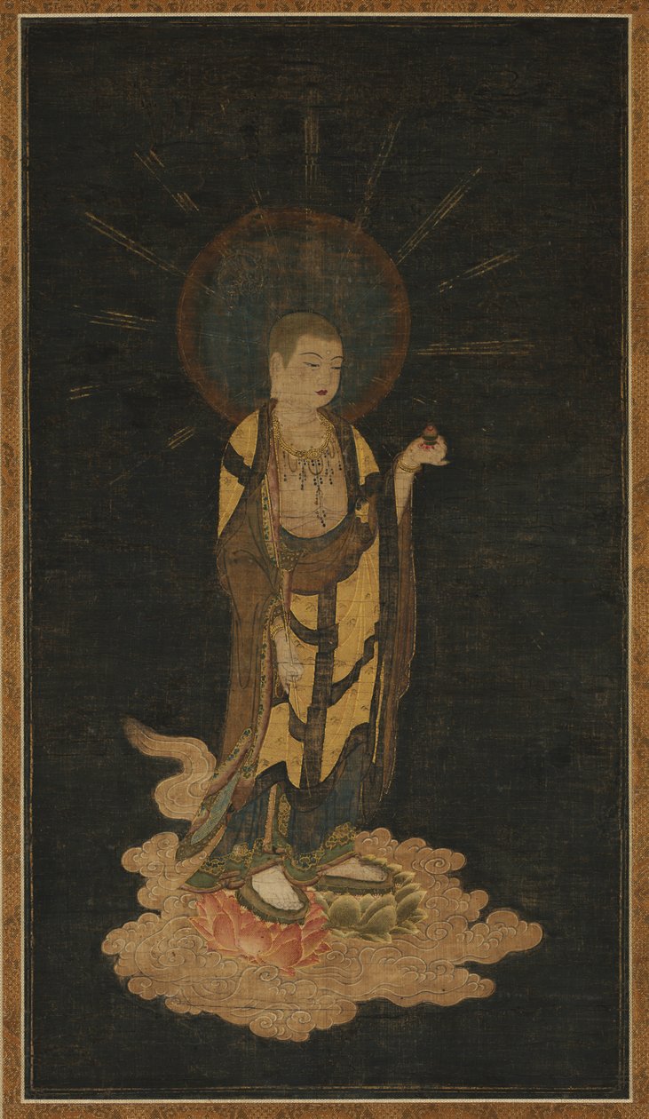 Välkomnande härkomst från Jizō av Unknown artist